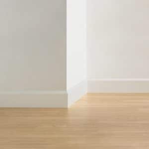 Rodapie ESSENZ Vinyl PVC Blanco 90mm REB9V