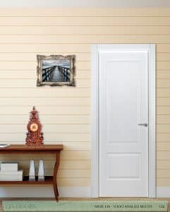 Puerta lacada Diseño Grupo D en block Ciega BL Modelo 1000 Angulo Recto