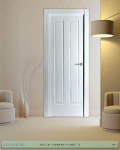 Puerta lacada Diseño Grupo D en block Ciega BL Modelo 8000 Angulo Recto