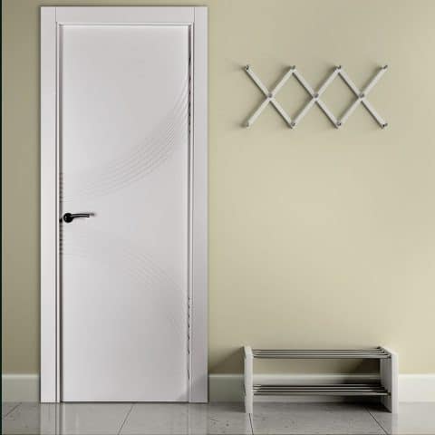 Puerta lacada Diseño Grupo B en block Ciega BL Modelo 9