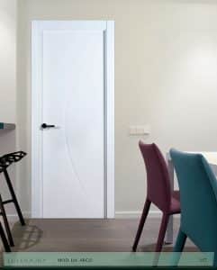 Puerta lacada Diseño Grupo B en block Ciega BL Modelo Arco