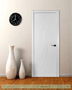 Puerta lacada Diseño Grupo B en block Ciega BL Modelo X