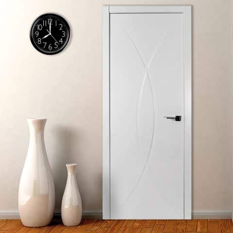 Puerta lacada Diseño Grupo B en block Ciega BL Modelo X