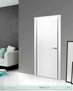 Puerta lacada Diseño Grupo A en block Ciega BL Modelo 117