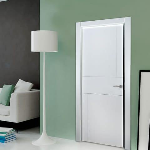 Puerta lacada Diseño Grupo A en block Ciega BL Modelo 118