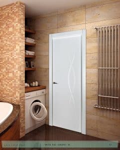 Puerta lacada Diseño Grupo B en block Ciega BL Modelo 842