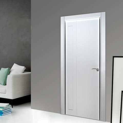 Puerta lacada Diseño Grupo A en block Ciega BL Modelo 130