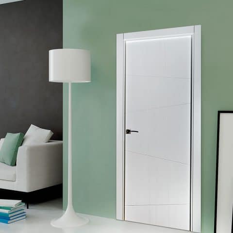 Puerta lacada Diseño Grupo B en block Ciega BL Modelo 150