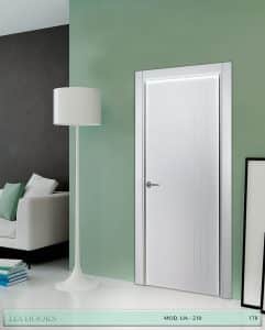 Puerta lacada Diseño Grupo A en block Ciega BL Modelo 210