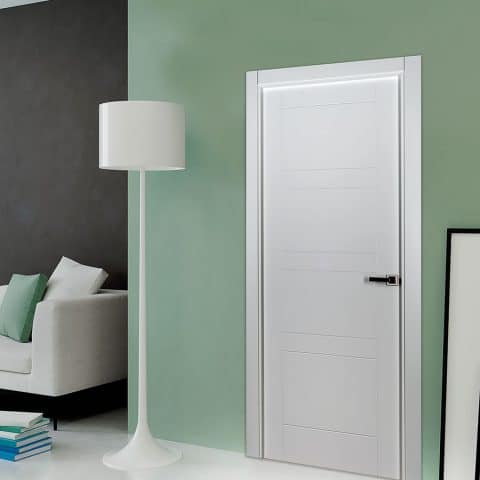 Puerta lacada Diseño Grupo A en block Ciega BL Modelo 260