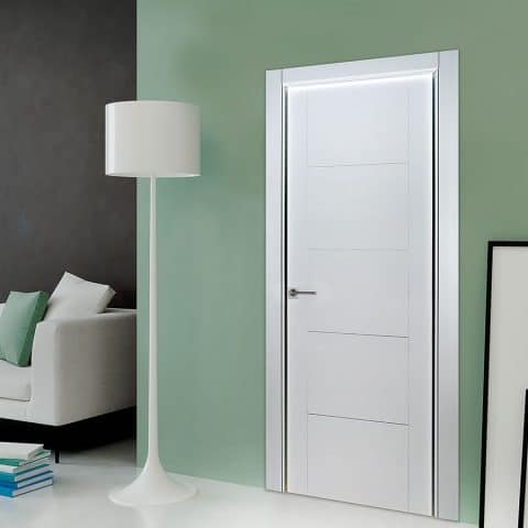 Puerta lacada Diseño Grupo A en block Ciega BL Modelo 300