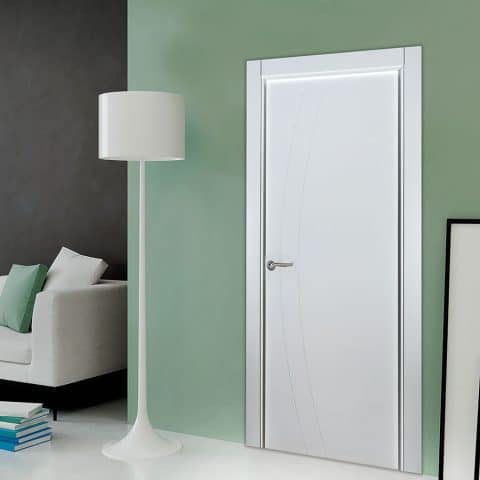 Puerta lacada Diseño Grupo A en block Ciega BL Modelo 280
