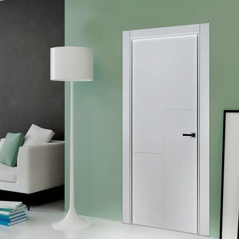 Puerta lacada Diseño Grupo A en block Ciega BL Modelo 500