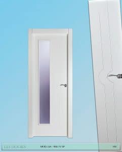 Puerta lacada Diseño Grupo A en block 1V BL Modelo 900 SP