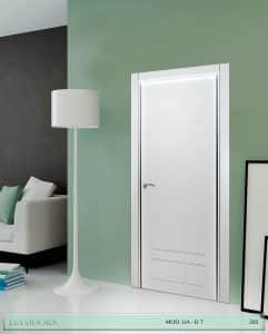 Puerta lacada Diseño Grupo B en block Ciega BL Modelo D7