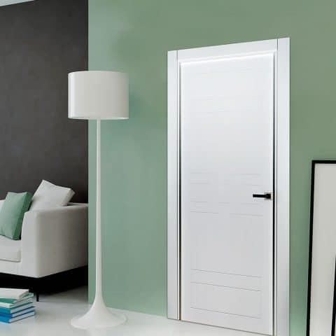 Puerta lacada Diseño Grupo B en block Ciega BL Modelo D8