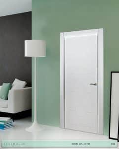 Puerta lacada Diseño Grupo B en block Ciega BL Modelo D10