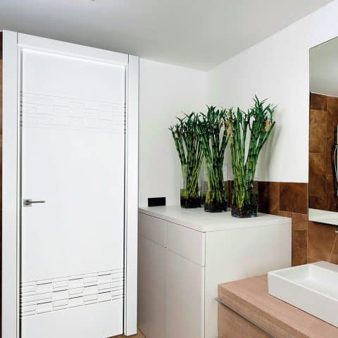 Puerta lacada Diseño Grupo C en block Ciega BL Modelo 846