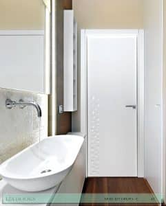 Puerta lacada Diseño Grupo C en block Ciega BL Modelo 857