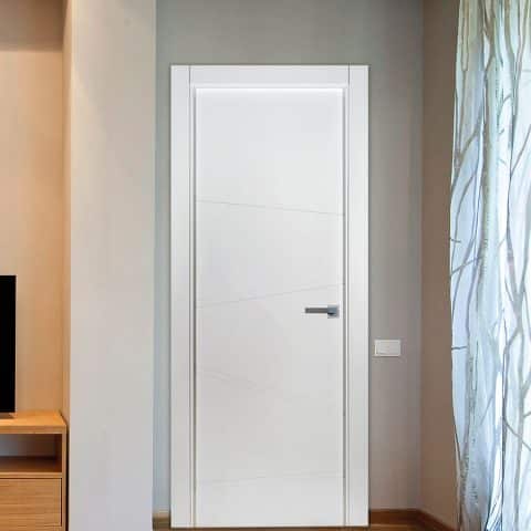 Puerta lacada Diseño Grupo B en block Ciega BL Modelo 824