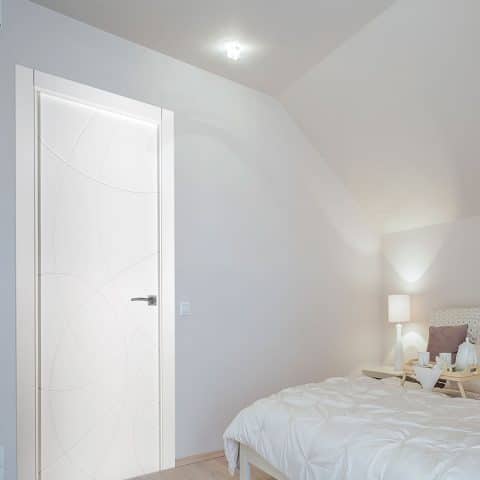 Puerta lacada Diseño Grupo C en block Ciega BL Modelo 881