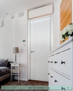 Puerta lacada Diseño Grupo B en block Ciega BL Modelo 880