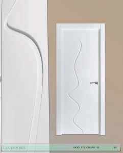 Puerta lacada Diseño Grupo B en block Ciega BL Modelo 855