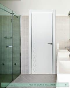 Puerta lacada Diseño Grupo D en block Ciega BL Modelo 850