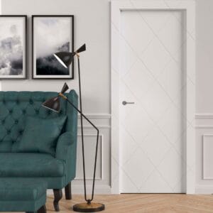 Puerta lacada Diseño Grupo D en block Ciega BL Modelo 884