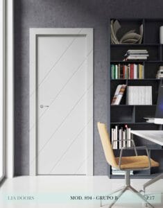 Puerta lacada Diseño Grupo B en block Ciega BL Modelo 894