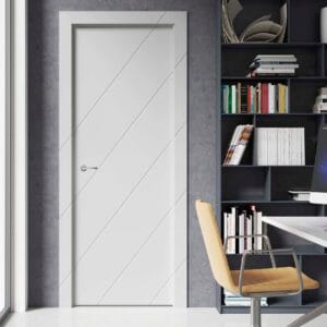 Puerta lacada Diseño Grupo B en block Ciega BL Modelo 894