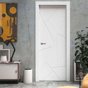 Puerta lacada Diseño Grupo D en block Ciega BL Modelo 895