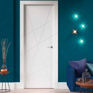 Puerta lacada Diseño Grupo D en block Ciega BL Modelo 896