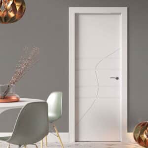 Puerta lacada Diseño Grupo B en block Ciega BL Modelo 890