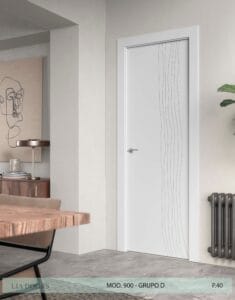 Puerta lacada Diseño Grupo D en block Ciega BL Modelo 900