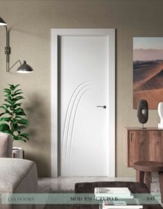 Puerta lacada Diseño Grupo B en block Ciega BL Modelo 878