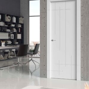 Puerta lacada Diseño Grupo C en block Ciega BL Modelo 887