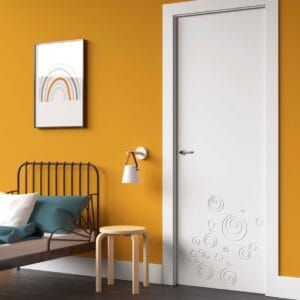 Puerta lacada Diseño Grupo D en block Ciega BL Modelo 825