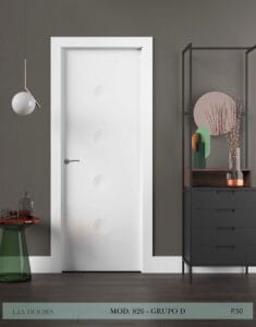 Puerta lacada Diseño Grupo D en block Ciega BL Modelo 826
