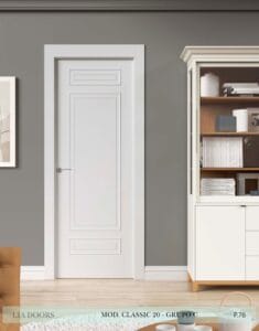 Puerta lacada Diseño Grupo C en block Ciega BL Modelo Classic 20