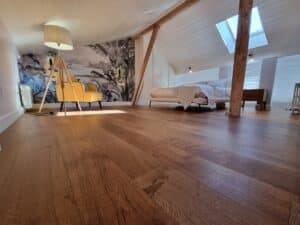 Fumé IMA Rústico Roble 1 Lama Tarima de madera