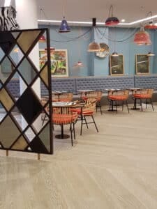 Titanio Poro Blanco IMA Rústico Roble 1 Lama Tarima de madera