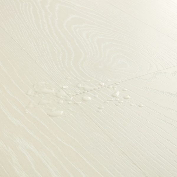 Suelo laminado AC4 blanco escarcha QUICK STEP Classic CLM5798 - Imagen 3