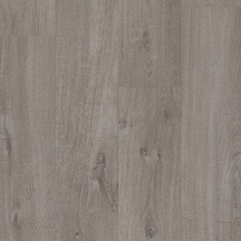 Suelo Vinílico SPC Click QUICK STEP Alpha Vinyl Bloom Roble algodón acogedor gris AVMPU40202