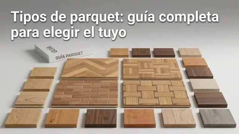Tipos de parquet: guía completa para elegir el tuyo