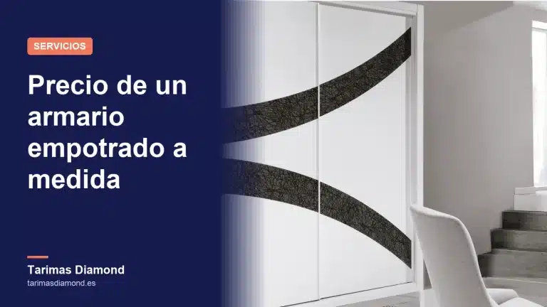¿Cuánto cuesta un armario empotrado a medida? Precios 2026