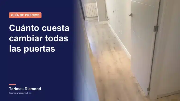 Cuánto cuesta cambiar todas las puertas de una casa: presupuesto completo