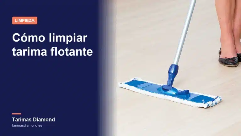 Cómo limpiar tarima flotante y suelo laminado sin estropearlo