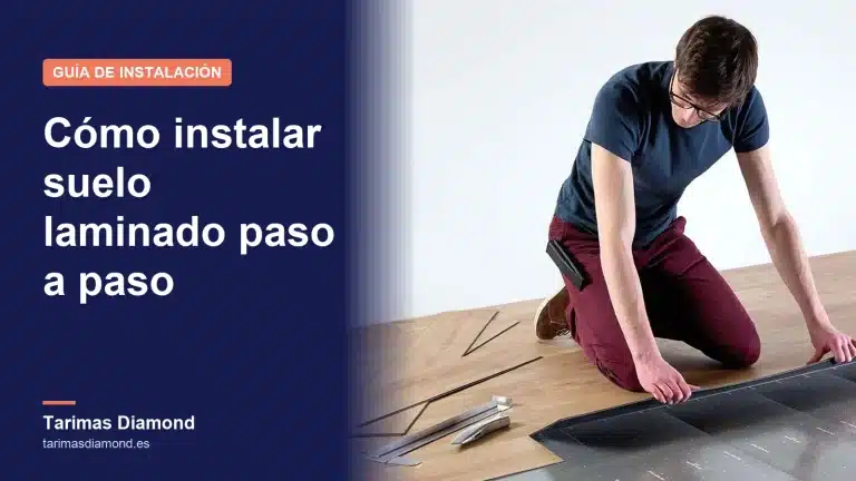Cómo poner suelo laminado o tarima flotante paso a paso