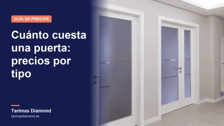 ¿Cuánto cuesta una puerta? Precios 2026 por tipo e instalación